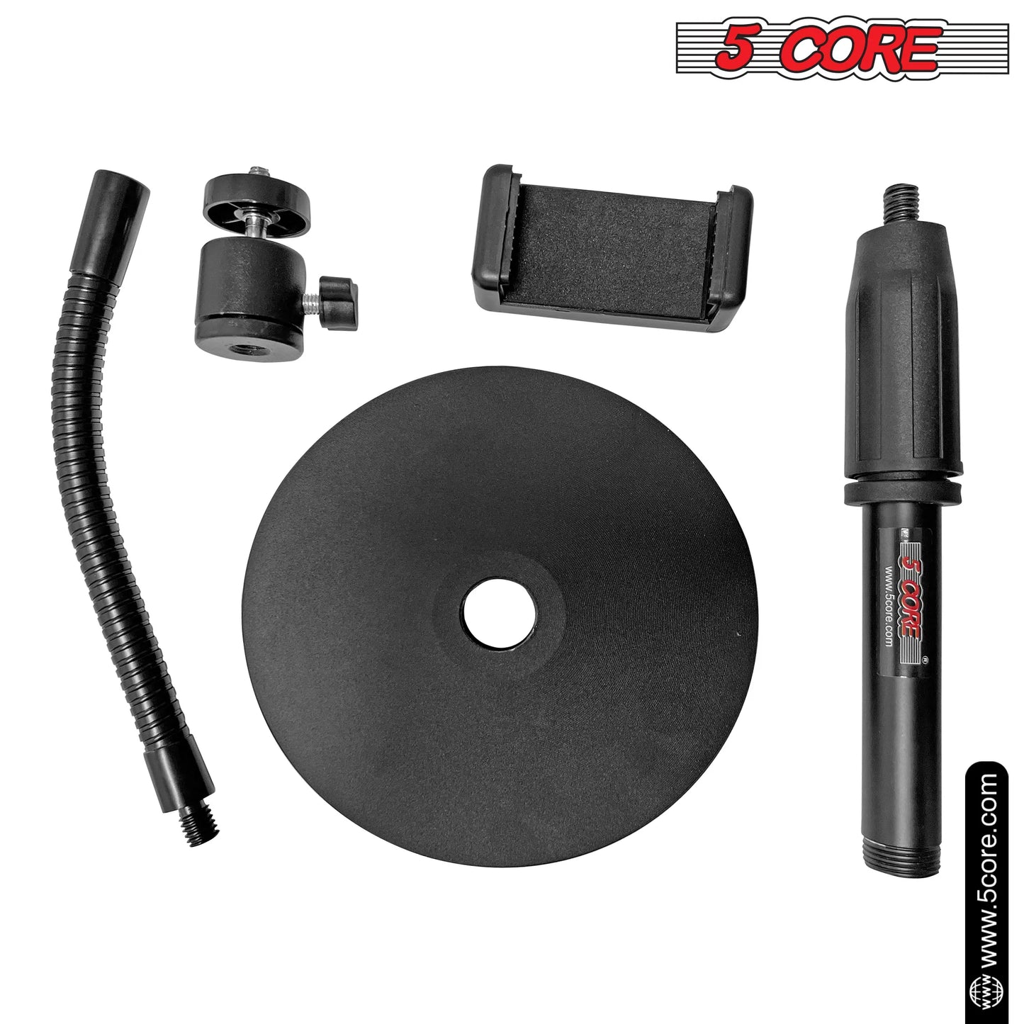 5Core Cell Phone Stand for Desk Adjustable Scissor Boom Arm Stands Tablet Cellphone