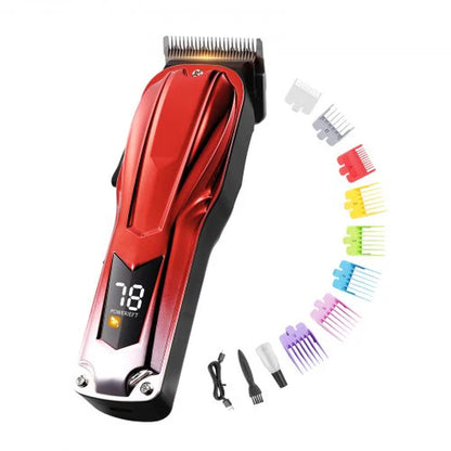 VEVOR Professional Hair Clipper for Men - High-Speed 6800RPM with LCD Display