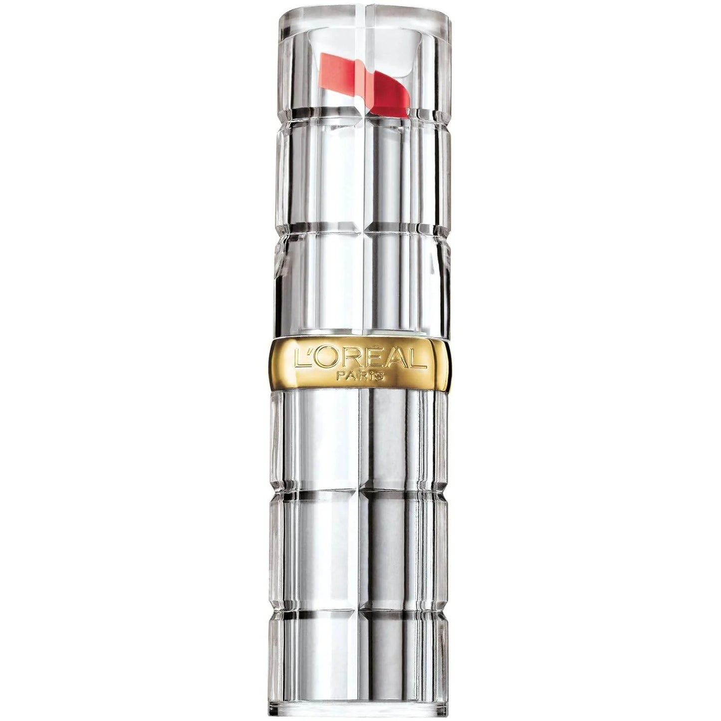 L'Oreal Colour Riche Shine Lipstick, 924 Enamel Red 0.1 Oz