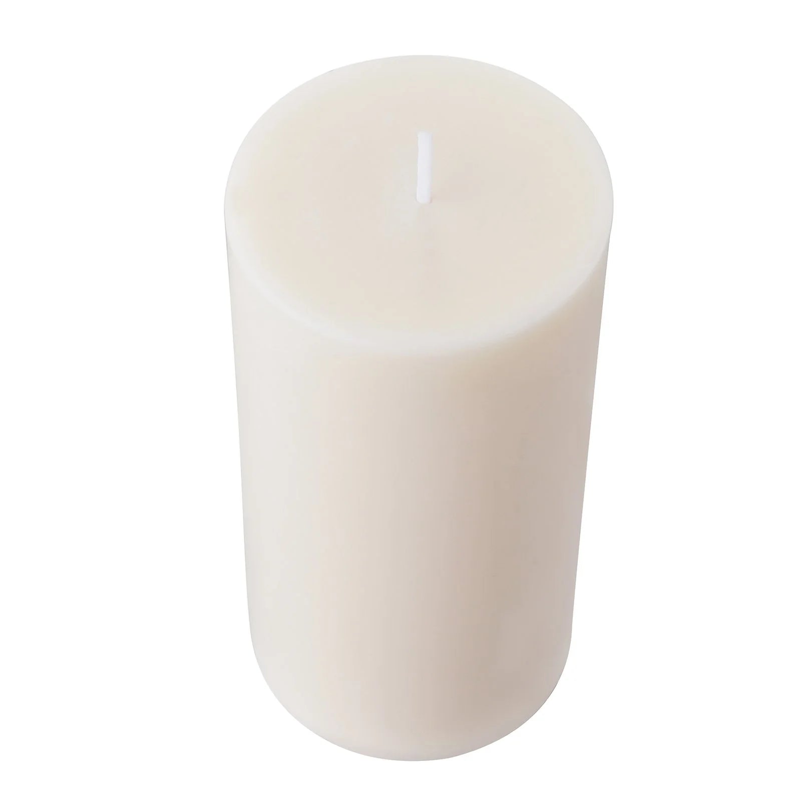 VEVOR 3-Pack Unscented White Pillar Candles - 65 Hours of Long-Lasting Christmas Ambiance