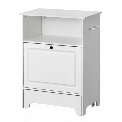 VEVOR Pet Feeding Station W/ 2 Elevated Dog Bowls Dog Food & Toy Storage Cabinet