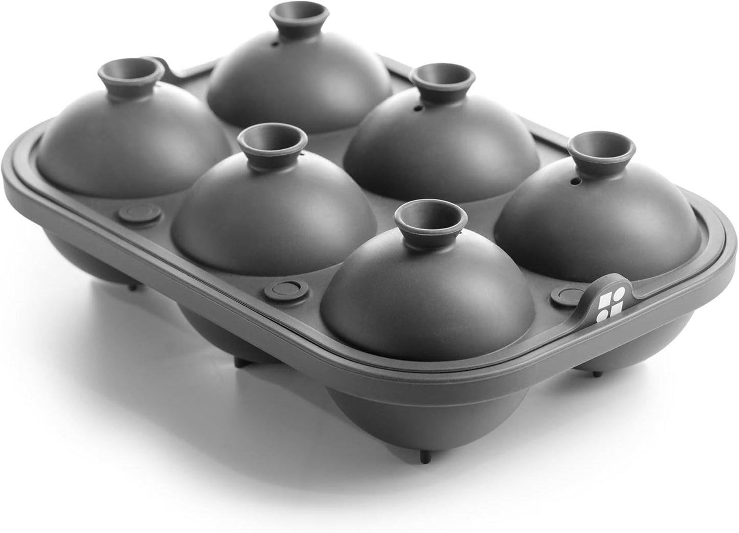 Premium Sphere Ice Mold - Silicone Ball Ice Cube Tray for Perfect Cocktails, Easy Release, No Plastic, Ideal Gift for Whiskey Lovers