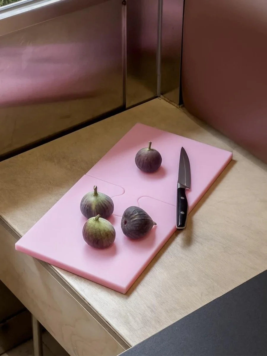 Dopamine Puzzle Cutting Board, Detachable Mould-Proof Serving Board