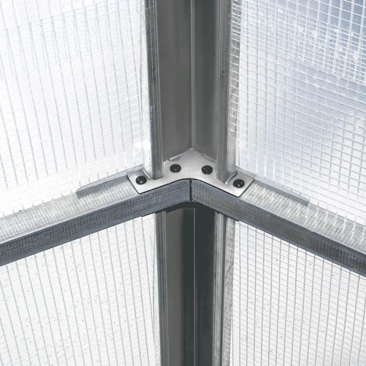 8’ X 13’ Greenhouse Grow Tent W/20 Mil Ripstop Leno Mesh PVC Cover, Galvanized Steel Frame, Roll-Up Windows, TMG-GH813