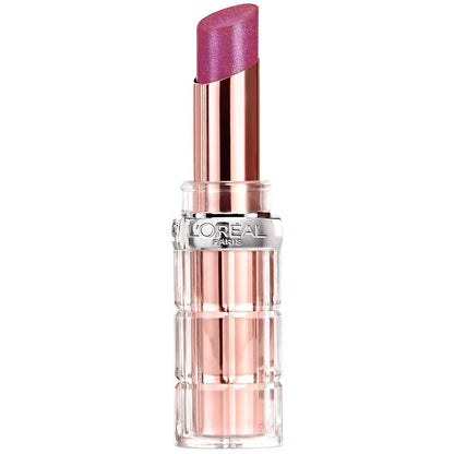 L’Oréal Paris Makeup Colour Riche Plump and Shine Lipstick, for Glossy, Radiant, Visibly Fuller Lips with an All-Day Moisturized Feel, 105 Mulberry Plump, 0.1 Oz.