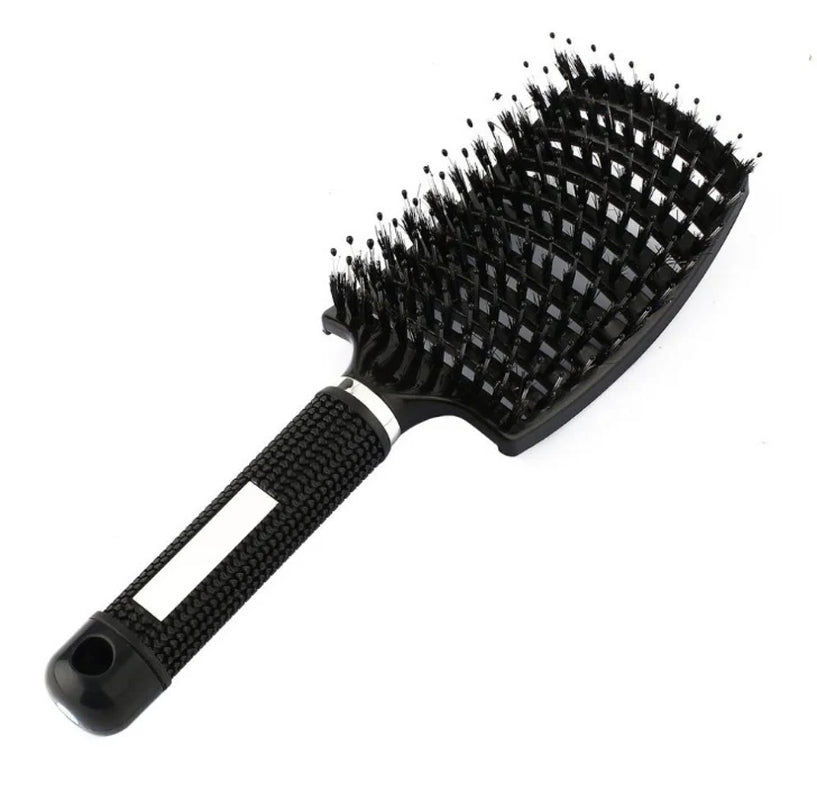 Hairbrush anti Klit Brushy Haarborstel Women Detangler Hair Brush Bristle Nylon Scalp Massage Teaser Hair Brush Comb