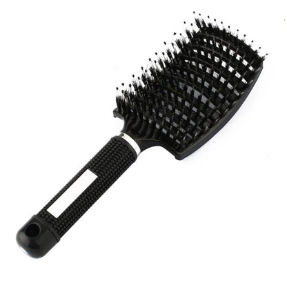 Hairbrush anti Klit Brushy Haarborstel Women Detangler Hair Brush Bristle Nylon Scalp Massage Teaser Hair Brush Comb