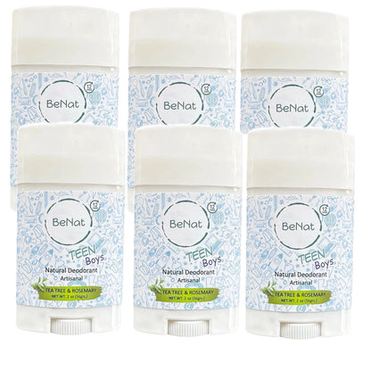 2-Pack All-Natural Deodorants for Kids & Teens