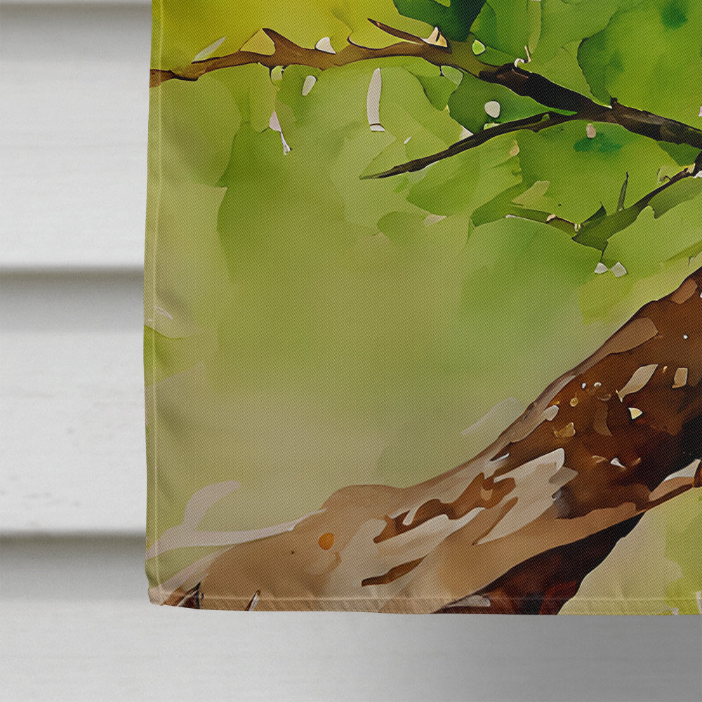 Green Heron House Flag