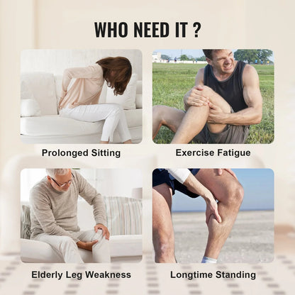 Revitalize Your Legs: VEVOR Air Compression Leg Massager for Ultimate Relaxation & Pain Relief - Perfect Gift for Parents!