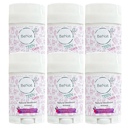 2-Pack All-Natural Deodorants for Kids & Teens