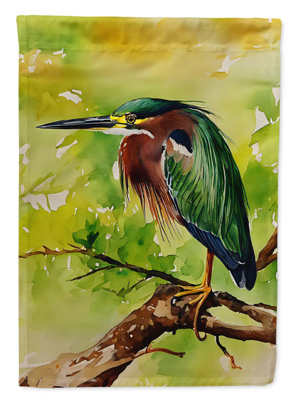Green Heron House Flag