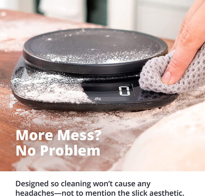 Ultra Accurate Premium Baking Scale - Perfect for Food, Coffee, and Meal Prep | Four Measurement Units | Designed in St. Louis