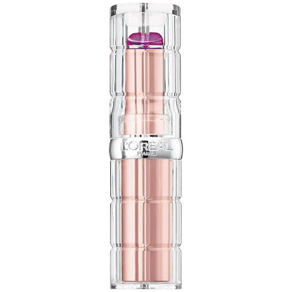 L’Oréal Paris Makeup Colour Riche Plump and Shine Lipstick, for Glossy, Radiant, Visibly Fuller Lips with an All-Day Moisturized Feel, 105 Mulberry Plump, 0.1 Oz.