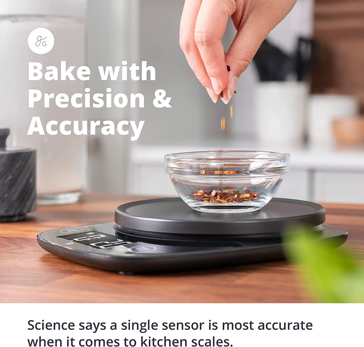 Ultra Accurate Premium Baking Scale - Perfect for Food, Coffee, and Meal Prep | Four Measurement Units | Designed in St. Louis