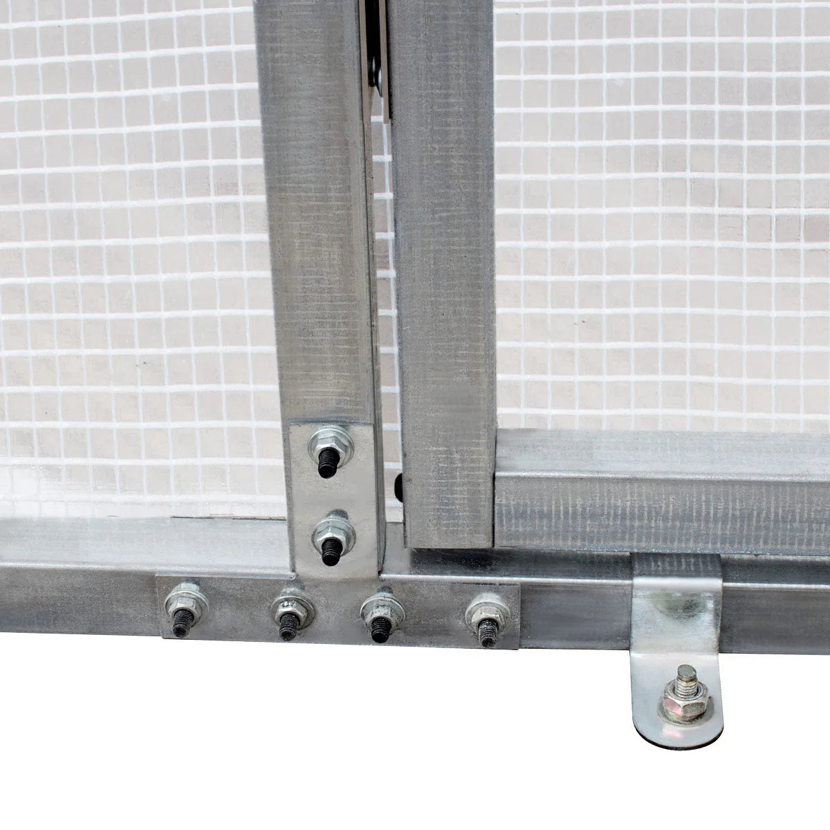 8’ X 13’ Greenhouse Grow Tent W/20 Mil Ripstop Leno Mesh PVC Cover, Galvanized Steel Frame, Roll-Up Windows, TMG-GH813